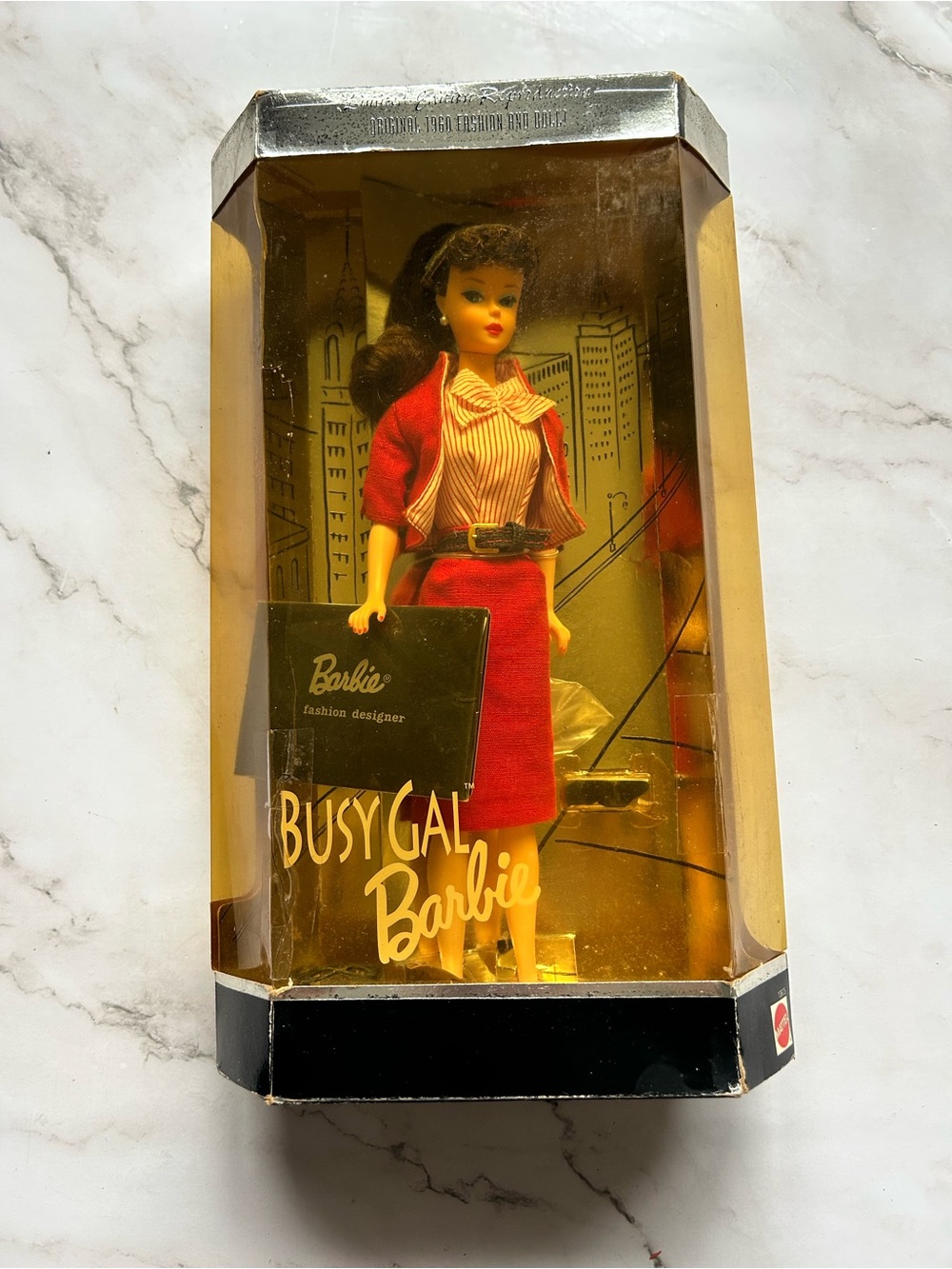 Special Edition Busy Gal Barbie Doll Reproduction